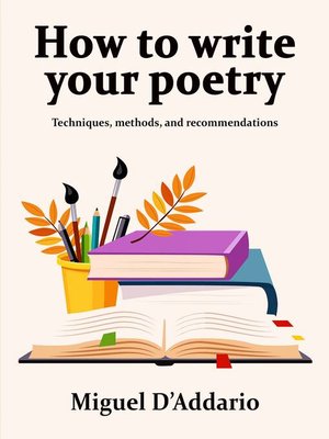 cover image of How to write your poetry